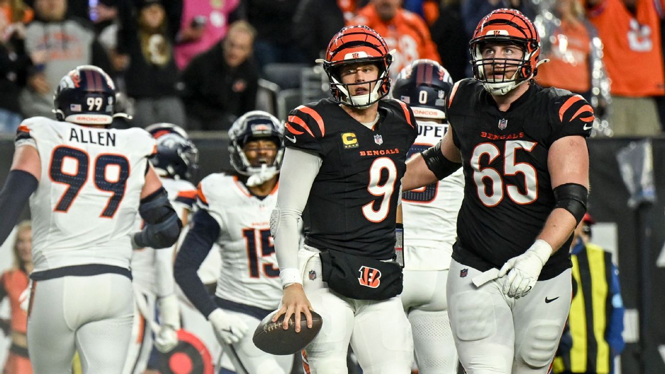 Bengals batem os Broncos em jogaço definido na prorrogação Bengals batem os Broncos em jogaço definido na prorrogação