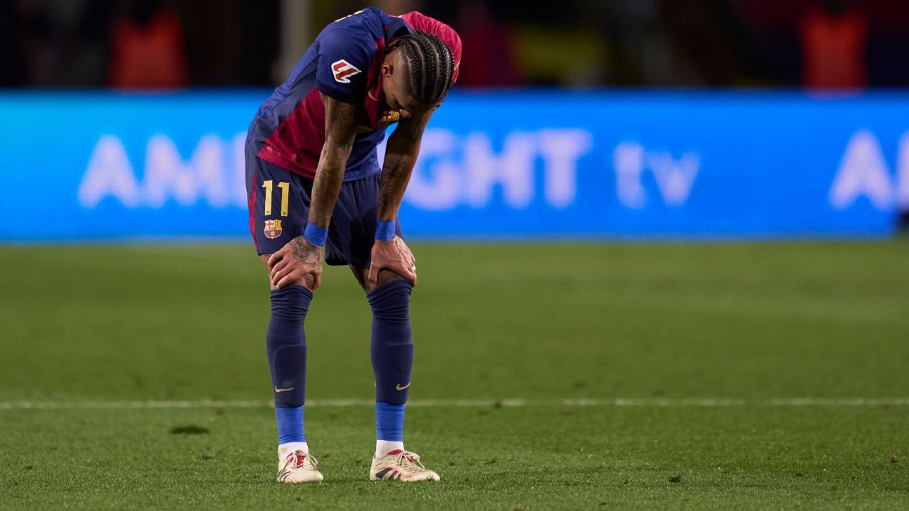 Raphinha assume responsabilidade por derrota do Barcelona para o Atlético Raphinha assume responsabilidade por derrota do Barcelona para o Atlético