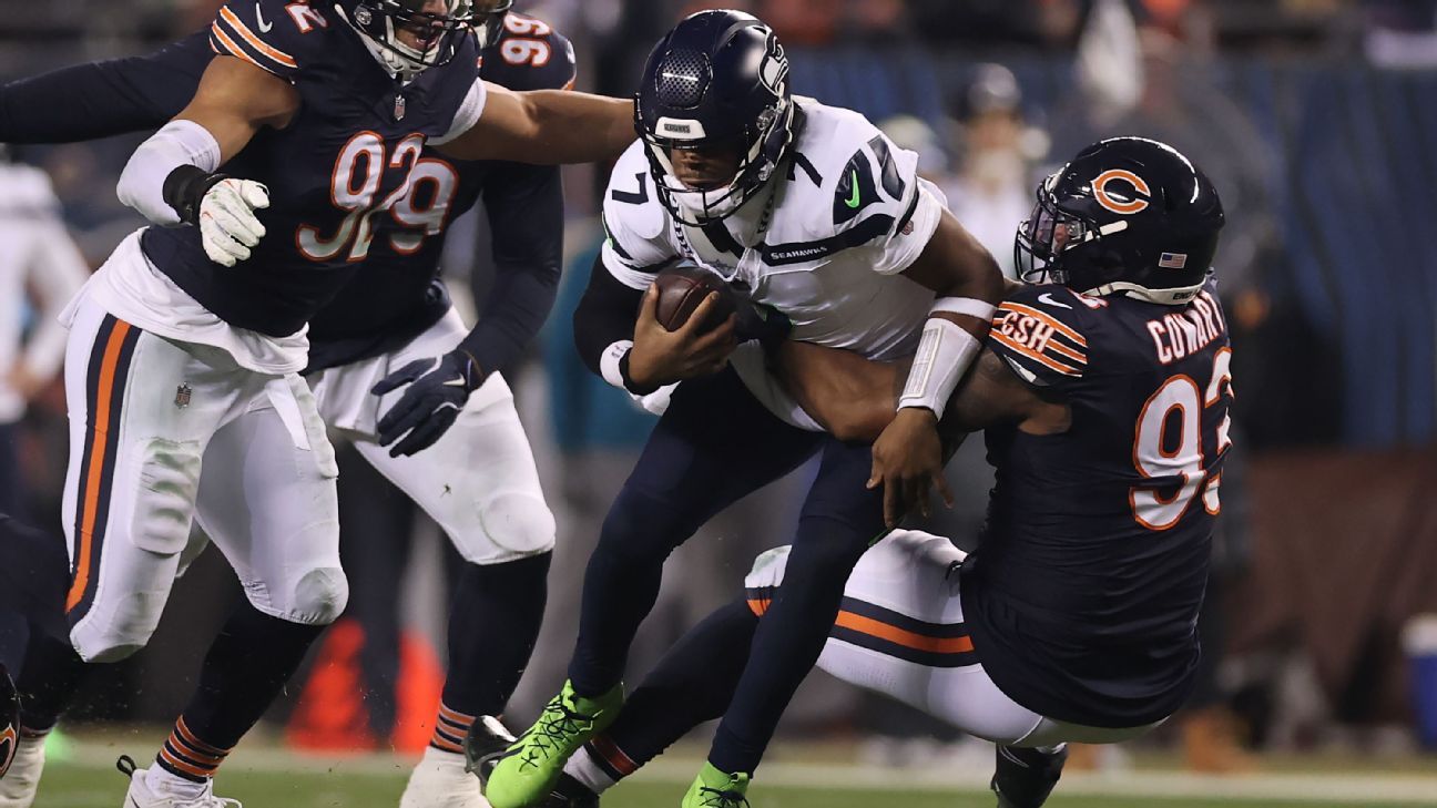 Seahawks decretam 10ª derrota seguida dos Bears Seahawks decretam 10ª derrota seguida dos Bears