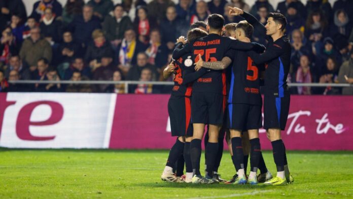 Barcelona 'esquece' crise gravíssima e goleia na Copa do Rei