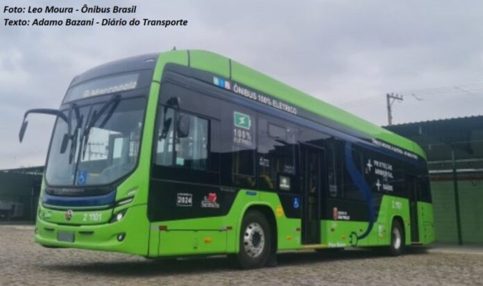 Com 100 ônibus elétricos apresentados nesta quinta (23), cidade de São Paulo chega a apenas 16,4% de meta e frota a diesel envelhece
