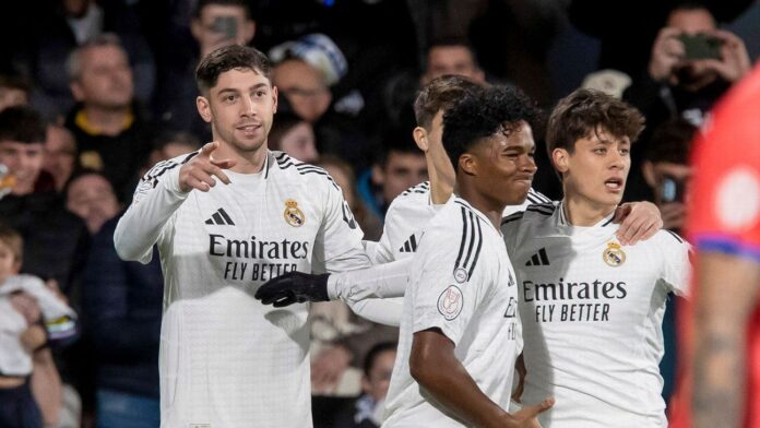 Com Endrick titular, Real Madrid atropela time da 4ª divisão na Copa do Rei