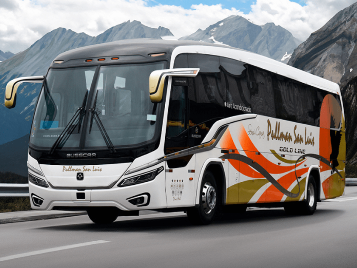 Empresa Pullman San Luis, do Chile, adquire oito ônibus com carrocerias Busscar Vissta Buss 345