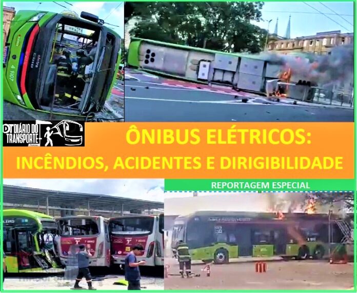 Especialista dá dicas de como deve ser a condução segura e quais os procedimentos em caso de acidentes e incêndio em ônibus elétricos