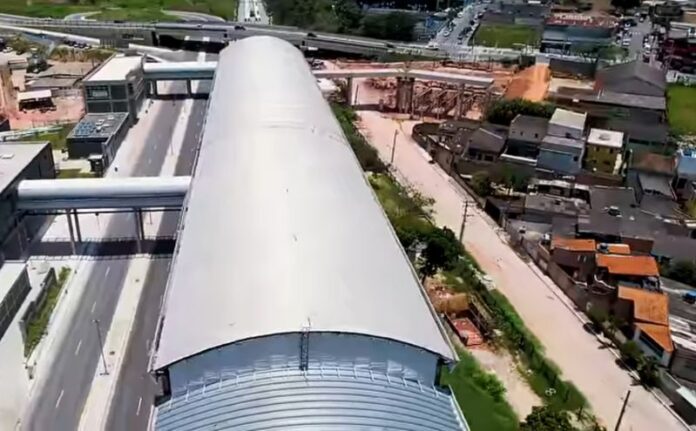 Estação Varginha da Linha 9-Esmeralda é inaugurada nesta segunda (27) após mais de dez anos de atraso