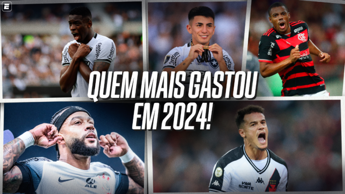 Fifa divulga ranking dos brasileiros que mais gastaram com reforços em 2024