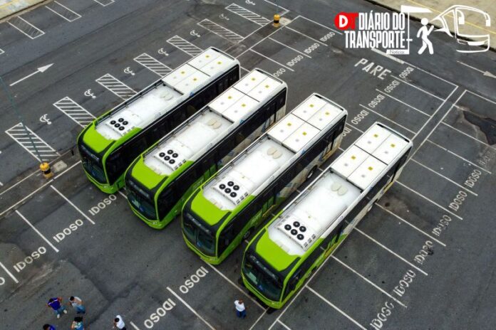 Governo do Pará recebe mais ônibus elétricos para o BRT Metropolitano de Belém nesta terça (14)