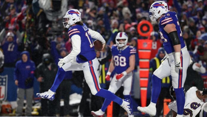 Josh Allen brilha, e Bills eliminam Ravens em jogaço nos playoffs da NFL