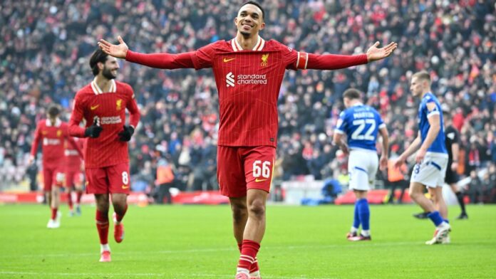 Liverpool despacha time da 4ª divisão e avança na FA Cup