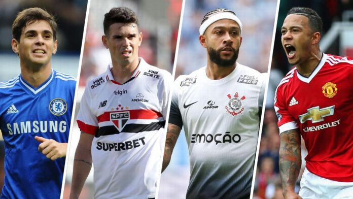 Oscar x Memphis Depay: o que aconteceu em duelos na Europa