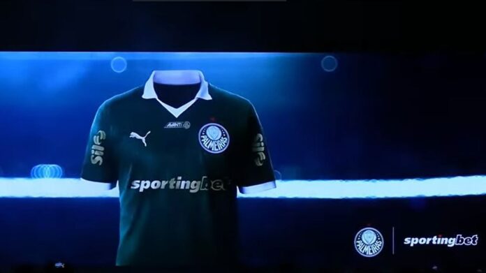 Palmeiras apresenta Sportingbet como novo patrocinador máster