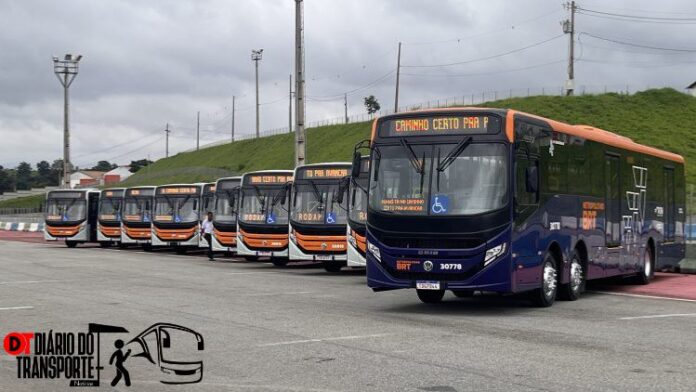 Rodap apresenta 100 novos ônibus em Santa Luzia (MG) entre municipais e metropolitanos