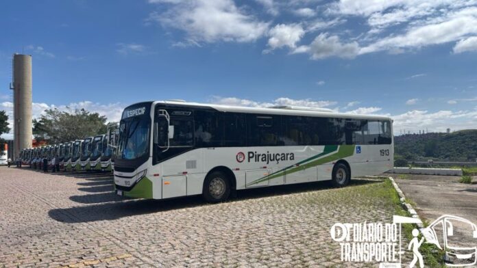 Taboão da Serra (SP) recebe 20 ônibus zero km das empresas Fervima e Pirajuçara