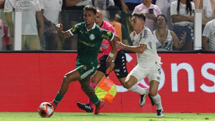 Thalys e Ríos brilham, e Palmeiras vence Santos de virada no 1° clássico do Paulistão