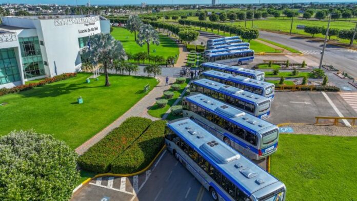 Translocave adquire 20 novos ônibus IVECO BUS 17-280 para o transporte coletivo municipal de Lucas do Rio Verde (MT)