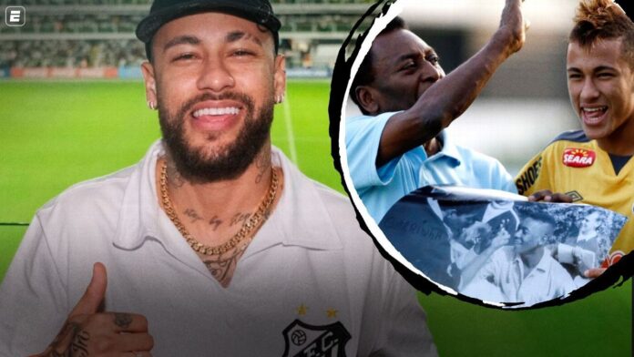'Volta para casa': vaza vídeo que Santos gravou para Neymar com voz de Pelé