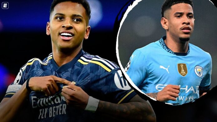 Carrasco do City pelo Real Madrid, Rodrygo é idolatrado por Savinho