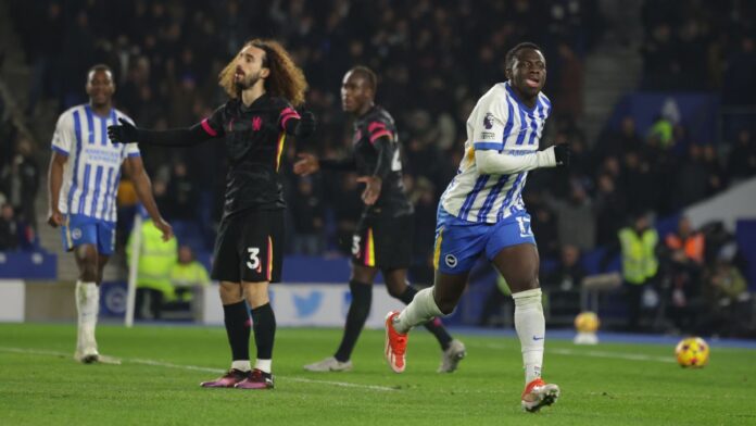 Chelsea leva 'baile' do Brighton e deixa 4° lugar ameaçado na Premier League
