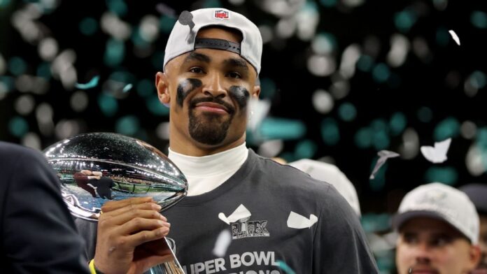 Cinco marcas que explicam título dos Eagles contra os Chiefs no Super Bowl
