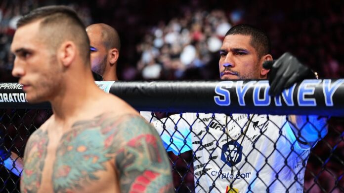 Com Poatan no corner, Trator faz 'guerra' no UFC 312 e luta termina empatada