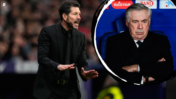 Como Ancelotti x Simeone virou rivalidade à parte em Real Madrid x Atlético