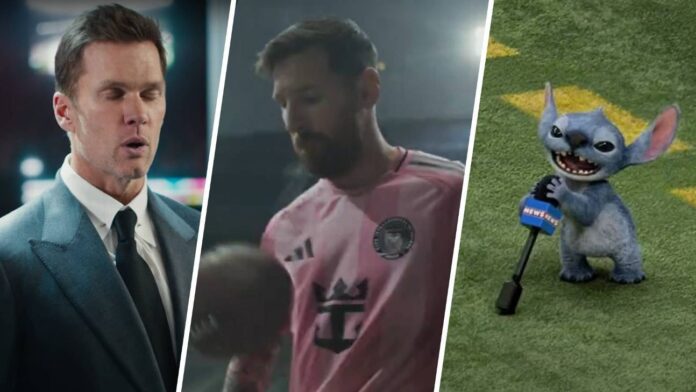 De Messi a Tom Brady: os comerciais milionários do Super De Messi a Tom Brady: os comerciais milionários do Super Bowl LIX