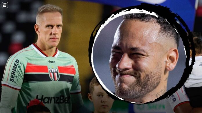Goleiro que parou Neymar diz o passou na cabeça após defesa