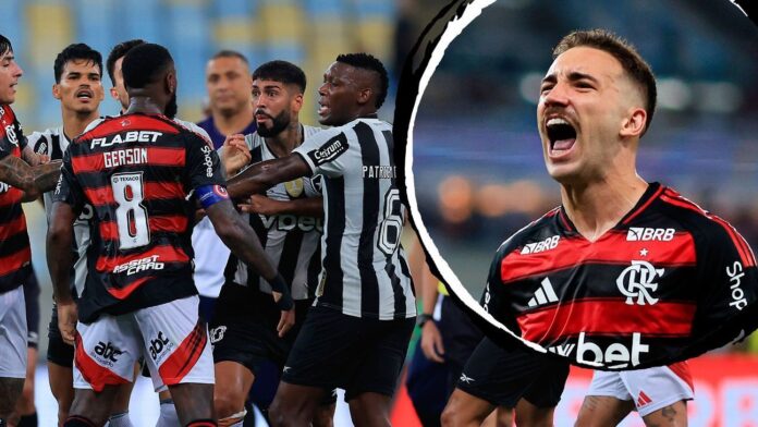 Léo Ortiz detona Barboza após confusão em Flamengo x Botafogo: 'Nunca é punido'