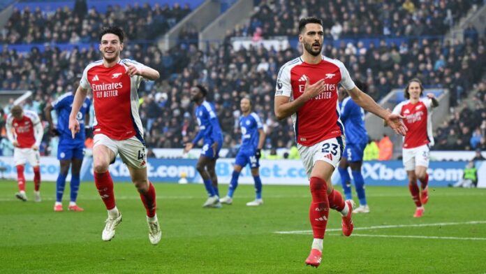 Merino sai do banco, resolve 'sufoco' do Arsenal e comanda vitória contra o Leicester
