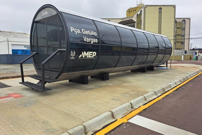 Nova Estação Tubo melhora atendimento do transporte metropolitano em São José dos Pinhais (PR)
