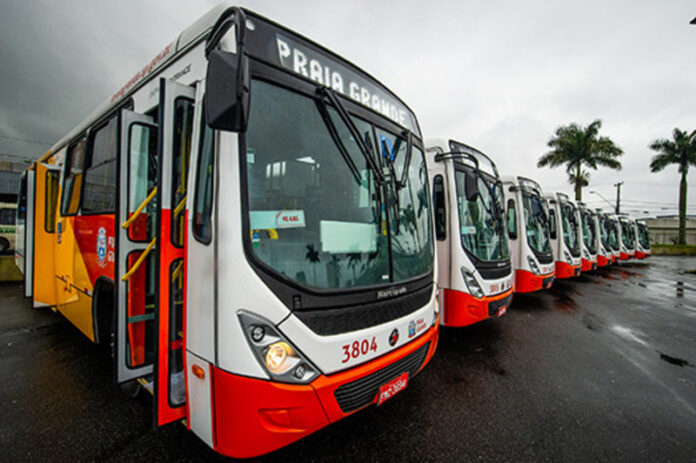 Tarifa de ônibus na Praia Grande (SP) sofre reajuste a partir deste domingo (9)