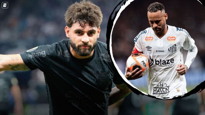 Yuri Alberto brilha em 1° clássico de Neymar, e Corinthians vence Santos