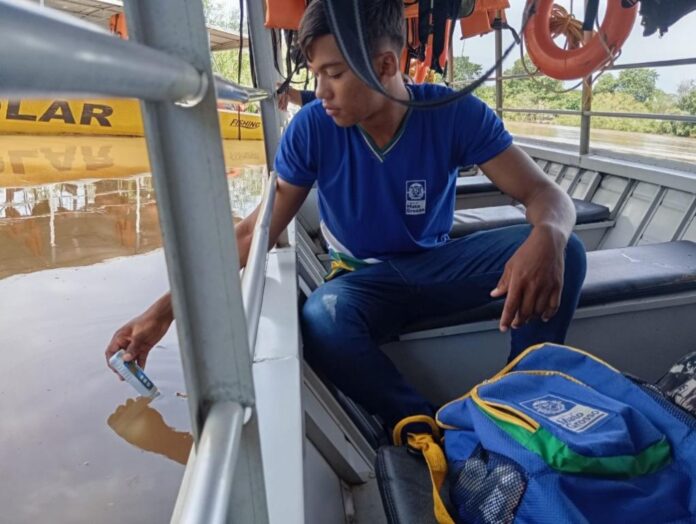 Pesquisa da Unemat leva alunos da Rede Estadual a estudar dinâmicas das baías do Pantanal