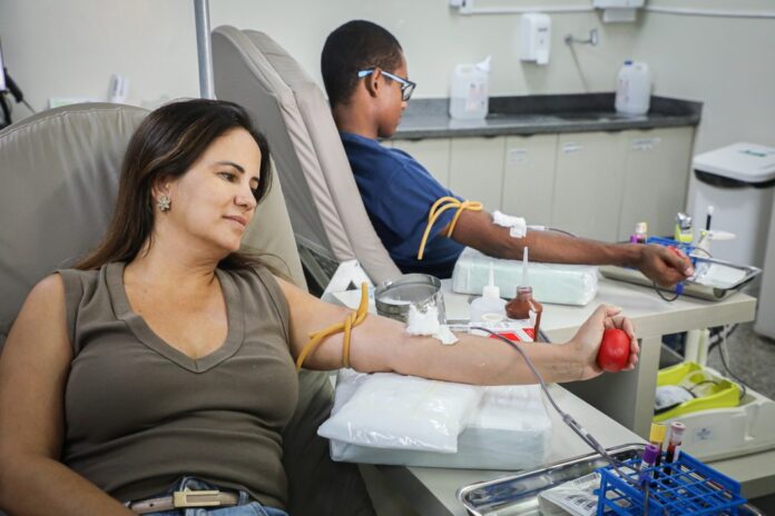 MT Hemocentro realiza coleta de sangue na Procuradoria Geral de Justiça em Cuiabá
