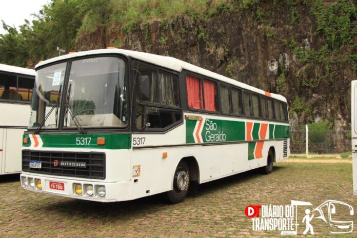 BusBrasil Fest 2025 terá participação de ônibus Nielson Diplomata 330 com pintura da extinta Companhia São Geraldo de Viação