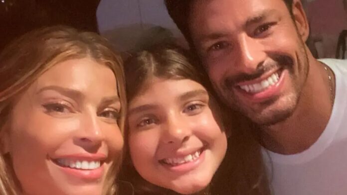 Cauã Reymond e Grazi celebram aniversário da filha, Sofia, com homenagem: ‘Amor’