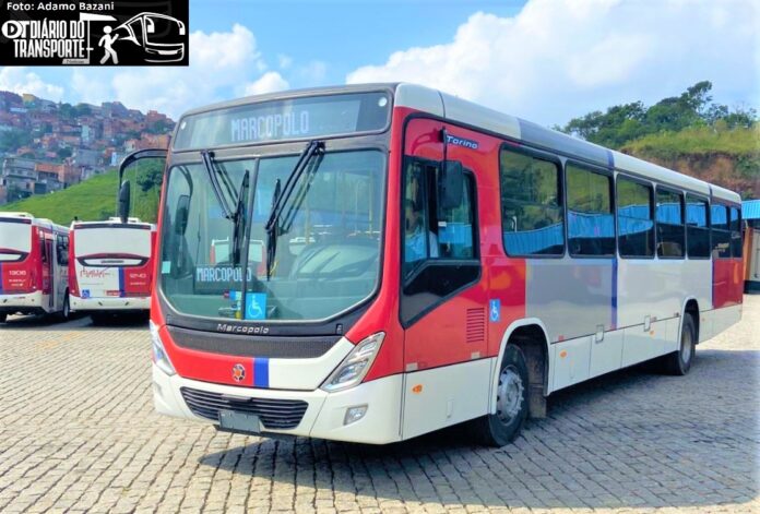 Chegam ao ABC os primeiros dos 101 ônibus 0 km que a Suzantur comprou para renovação e ampliação de frota em três cidades