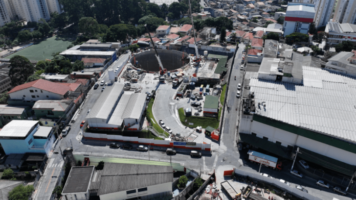 Linha Uni interdita rua São Leonardo para obras da nova Estação Itaberaba, da Linha 6-Laranja, a partir de segunda-feira (02)