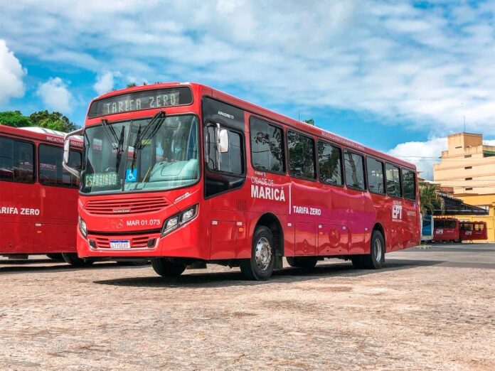 Maricá (RJ) tem nova linha de ônibus “vermelhinhos” com Tarifa Zero a partir de terça-feira (27)