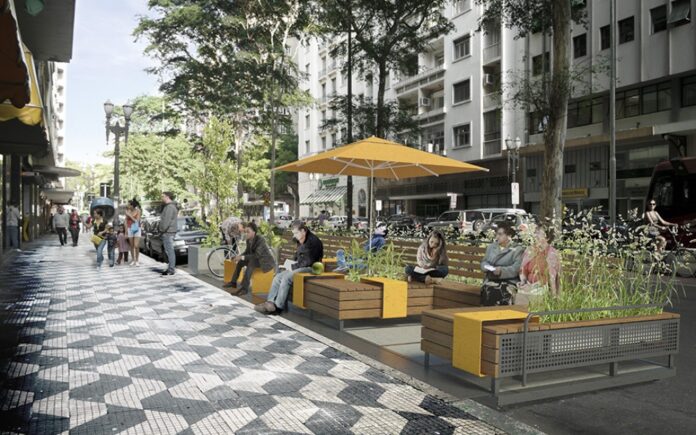 Prefeitura implantará parklets para ampliar áreas de convívio na cidade