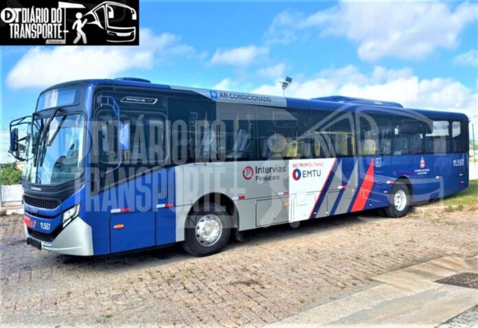 Viação Pirajuçara começa a receber primeiros ônibus de lote de 50 com ar-condicionado para linhas intermunicipais na região de Osasco e Taboão da Serra