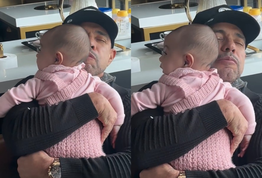 Zezé Di Camargo curte chamego com a filha após Dia das Mães longe de Graciele