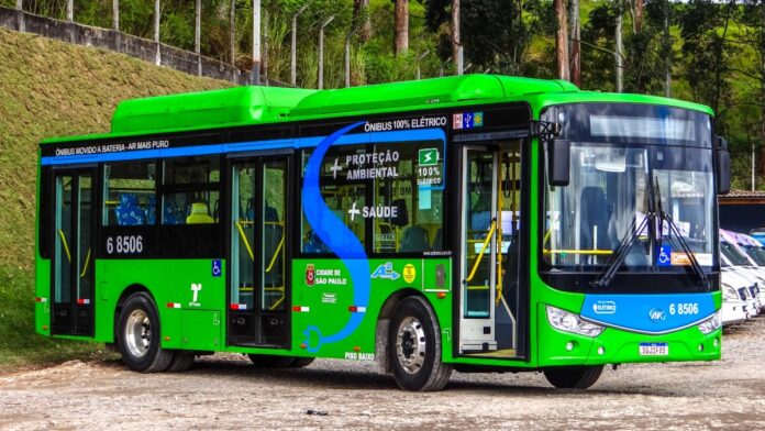 A2 Transportes inicia testes com midibus elétrico Ankai na zona sul de São Paulo