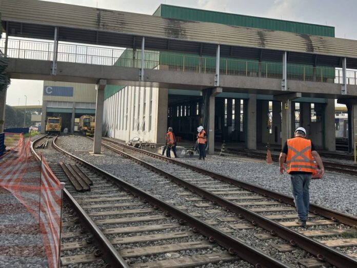 Ampliação do Pátio Tamanduateí continua para receber novos trens da Linha 2-Verde