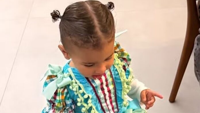 Bruna Biancardi encanta seguidores ao mostrar Mavie com vestido caipira ‘Fofura’