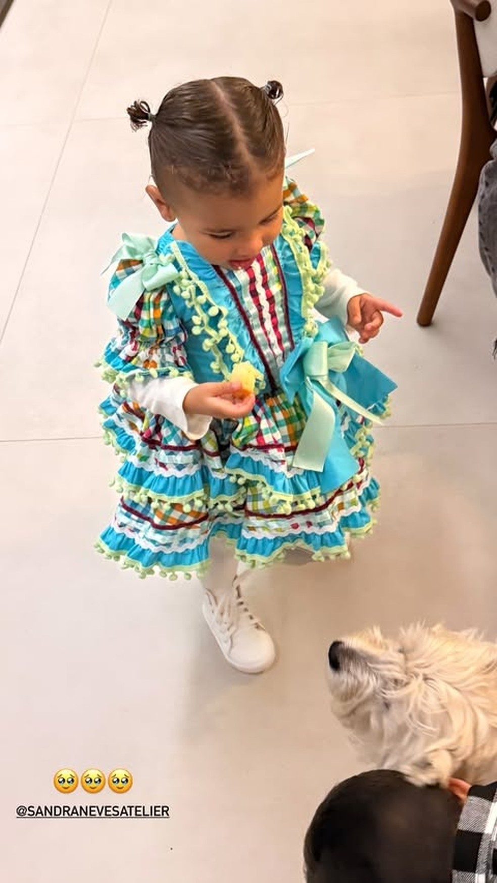 Bruna Biancardi encanta ao mostrar Mavie — Foto: Reprodução/Instagram