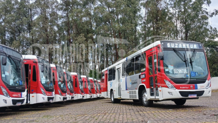 Diadema passa a contar com 30 ônibus 0 km das linhas da Suzantur nesta segunda (30)
