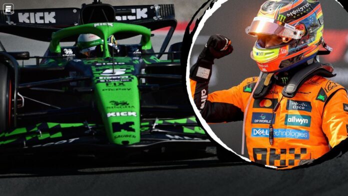 F1: Bortoleto 'flerta' com zona de pontos, mas termina em 12º na Espanha; Piastri vence