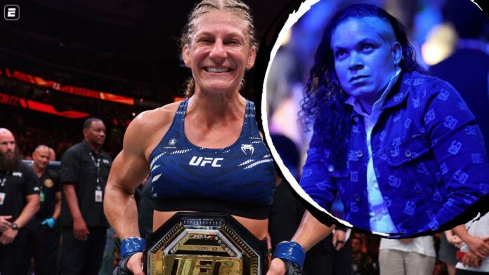 Kayla Harrison conquista cinturão do UFC e marca luta com Amanda Nunes