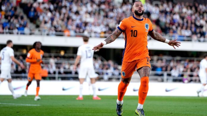 Memphis Depay marca, e Holanda vence Finlândia em estreia nas Memphis Depay marca, e Holanda vence Finlândia em estreia nas eliminatórias